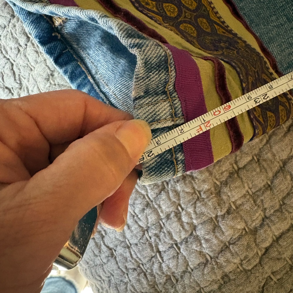 Vintage Unique Old School High Rise  Woman’s 4P Jeans 💯 Cotton - Picture 6 of 6